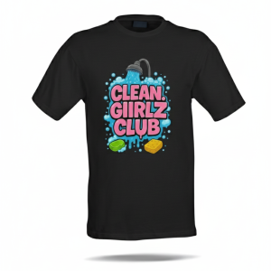 CLEAN. CBC CREW NECK (BLACK)