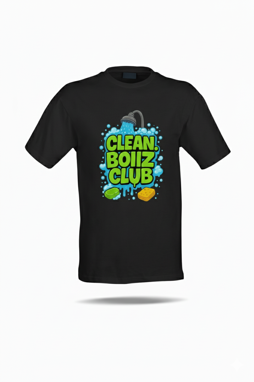 CLEAN. CBC CREW NECK (BLACK) - Image 2
